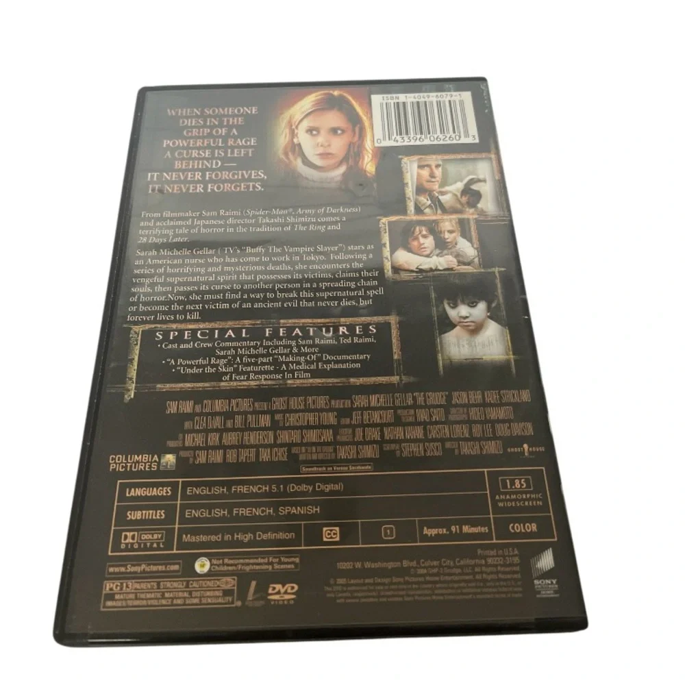 The Grudge DVD Pre Owned. American version Columbia Pictures